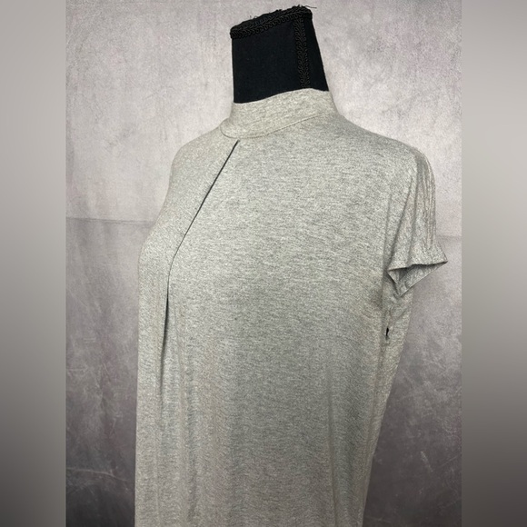 Urban outfitters silence + noise grey mock turtle neck shirt size xs - Picture 3 of 5